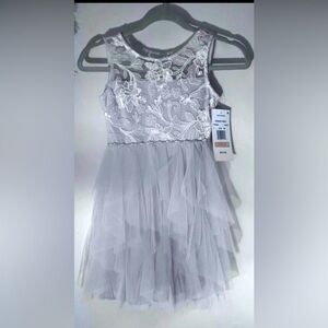 NEW Lace Top with Rhinestone detail dress